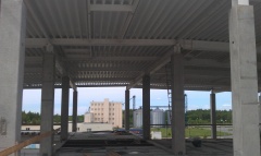 Завершены поставки металлоконструкций для строительства складского терминала в городе Жуковский
