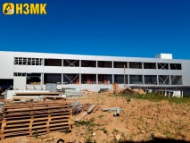 Cтроительство нового цеха завода крупнейшего производителя алюминиевого профиля в Российской Федерации «Алвид».