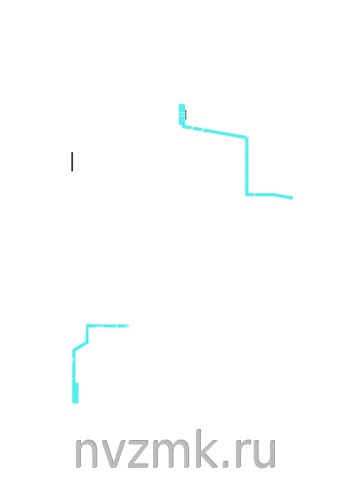 Схема примыкания к цоколю стеновой панели (вертикальный монтаж)
