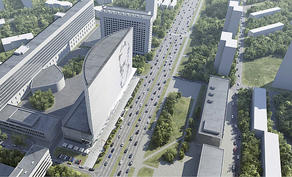 В завершающую стадию подходит строительство Бизнес-центра "Академик" расположен он на первой линии проспекта Вернадского