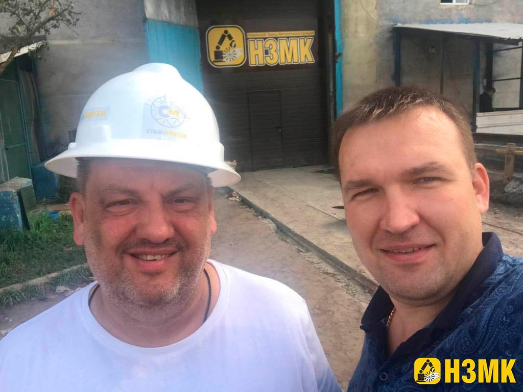 Дмитрий Каргин посетил Новинский ЗМК с дружеским визитом и смог оценить качество сварки и точности произведённых по его заказам металлоконструкций
