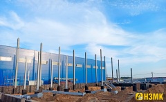 Новинский Завод Металлоконструкций изготовил металлоконструкции в объёме 265 тонн.