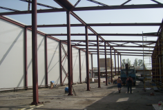 Выполнено изготовление и монтаж здания склада временного хранения г. Белгород