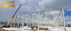 Строительство логистического комплекса в Московской области